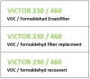 AIRBUTLER Victor 460 VOC / formaldehyd recouvert ensemble (2 pieces)  - Prix promotionnel